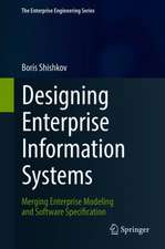 Designing Enterprise Information Systems: Merging Enterprise Modeling and Software Specification