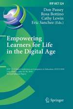 Empowering Learners for Life in the Digital Age: IFIP TC 3 Open Conference on Computers in Education, OCCE 2018, Linz, Austria, June 24–28, 2018, Revised Selected Papers