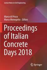 Proceedings of Italian Concrete Days 2018