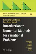 Introduction to Numerical Methods for Variational Problems