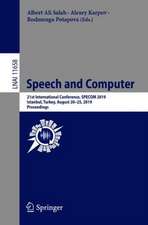 Speech and Computer: 21st International Conference, SPECOM 2019, Istanbul, Turkey, August 20–25, 2019, Proceedings