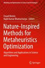 Nature-Inspired Methods for Metaheuristics Optimization: Algorithms and Applications in Science and Engineering