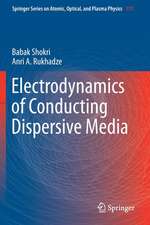 Electrodynamics of Conducting Dispersive Media