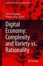 Digital Economy: Complexity and Variety vs. Rationality