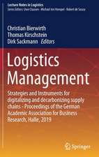 Logistics Management: Strategies and Instruments for digitalizing and decarbonizing supply chains - Proceedings of the German Academic Association for Business Research, Halle, 2019