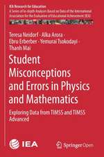 Student Misconceptions and Errors in Physics and Mathematics: Exploring Data from TIMSS and TIMSS Advanced