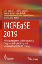 INCREaSE 2019: Proceedings of the 2nd International Congress on Engineering and Sustainability in the XXI Century