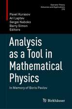 Analysis as a Tool in Mathematical Physics: In Memory of Boris Pavlov