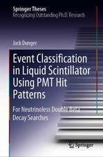 Event Classification in Liquid Scintillator Using PMT Hit Patterns: for Neutrinoless Double Beta Decay Searches
