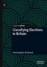 Classifying Elections in Britain