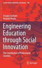 Engineering Education through Social Innovation: The Contribution of Professional Societies