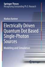 Electrically Driven Quantum Dot Based Single-Photon Sources: Modeling and Simulation