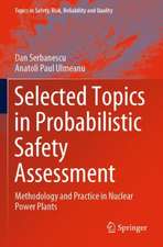 Selected Topics in Probabilistic Safety Assessment