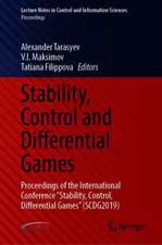 Stability, Control and Differential Games: Proceedings of the International Conference “Stability, Control, Differential Games” (SCDG2019)