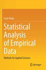 Statistical Analysis of Empirical Data: Methods for Applied Sciences