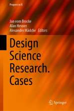 Design Science Research. Cases