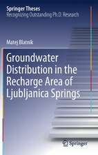 Groundwater Distribution in the Recharge Area of Ljubljanica Springs