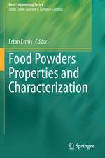 Food Powders Properties and Characterization