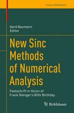 New Sinc Methods of Numerical Analysis: Festschrift in Honor of Frank Stenger's 80th Birthday