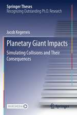 Planetary Giant Impacts