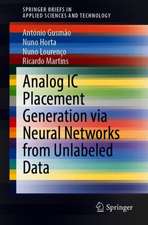 Analog IC Placement Generation via Neural Networks from Unlabeled Data