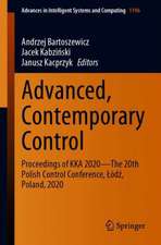 Advanced, Contemporary Control: Proceedings of KKA 2020—The 20th Polish Control Conference, Łódź, Poland, 2020