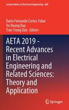 AETA 2019 - Recent Advances in Electrical Engineering and Related Sciences: Theory and Application