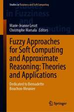 Fuzzy Approaches for Soft Computing and Approximate Reasoning: Theories and Applications: Dedicated to Bernadette Bouchon-Meunier