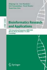 Bioinformatics Research and Applications: 16th International Symposium, ISBRA 2020, Moscow, Russia, December 1–4, 2020, Proceedings