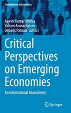 Critical Perspectives on Emerging Economies: An International Assessment