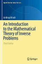 An Introduction to the Mathematical Theory of Inverse Problems