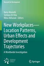 New Workplaces—Location Patterns, Urban Effects and Development Trajectories: A Worldwide Investigation