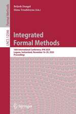 Integrated Formal Methods: 16th International Conference, IFM 2020, Lugano, Switzerland, November 16–20, 2020, Proceedings