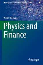 Physics and Finance