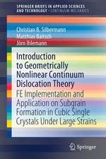 Introduction to Geometrically Nonlinear Continuum Dislocation Theory: FE Implementation and Application on Subgrain Formation in Cubic Single Crystals Under Large Strains