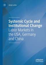 Systemic Cycle and Institutional Change: Labor Markets in the USA, Germany and China