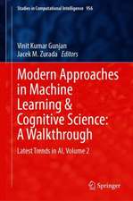 Modern Approaches in Machine Learning and Cognitive Science: A Walkthrough: Latest Trends in AI, Volume 2