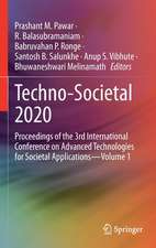 Techno-Societal 2020: Proceedings of the 3rd International Conference on Advanced Technologies for Societal Applications—Volume 1