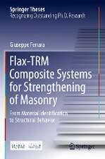 Flax-TRM Composite Systems for Strengthening of Masonry: From Material Identification to Structural Behavior