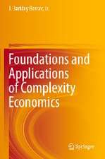 Foundations and Applications of Complexity Economics