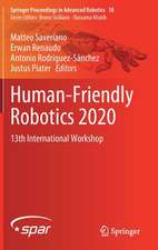 Human-Friendly Robotics 2020: 13th International Workshop