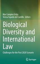 Biological Diversity and International Law: Challenges for the Post 2020 Scenario