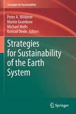 Strategies for Sustainability of the Earth System