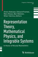 Representation Theory, Mathematical Physics, and Integrable Systems: In Honor of Nicolai Reshetikhin