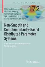 Non-Smooth and Complementarity-Based Distributed Parameter Systems: Simulation and Hierarchical Optimization