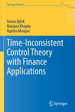 Time-Inconsistent Control Theory with Finance Applications