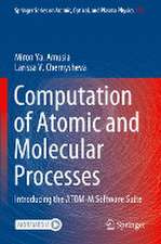 Computation of Atomic and Molecular Processes