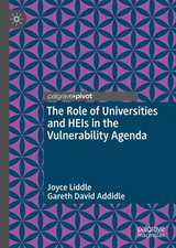 The Role of Universities and HEIs in the Vulnerability Agenda