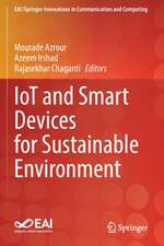 IoT and Smart Devices for Sustainable Environment