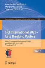 HCI International 2021 - Late Breaking Posters: 23rd HCI International Conference, HCII 2021, Virtual Event, July 24–29, 2021, Proceedings, Part I